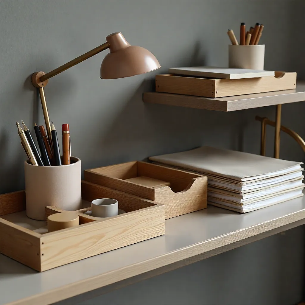 Minimalist workspace setup